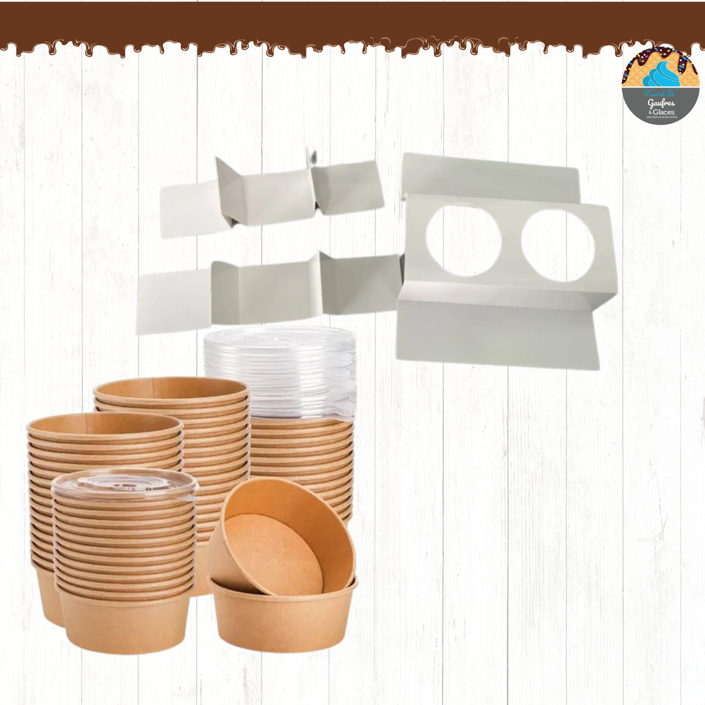 Fondue Kit (divider 3 unite + cup (10 / boîte )